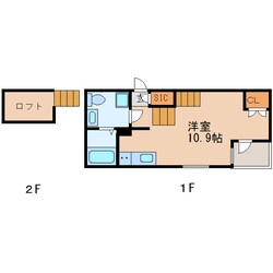 REX新栄の物件間取画像